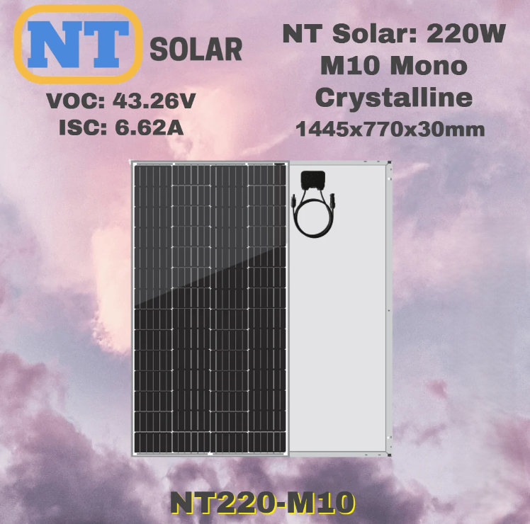 220 Watt Monofacial Module